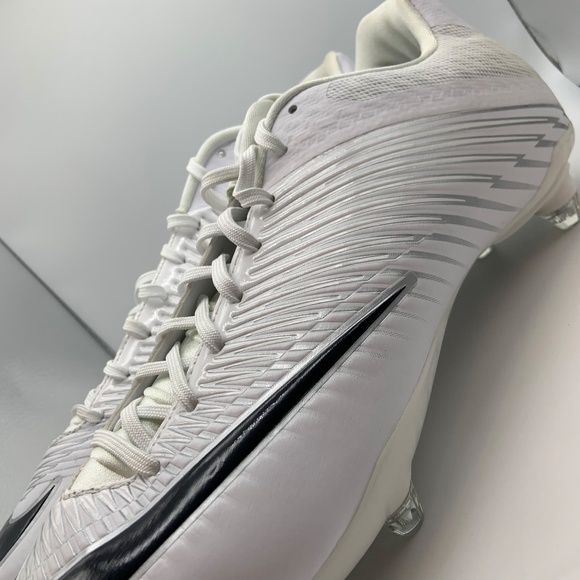 Nike Vapor Speed Low Football Cleats White/Black Size 14.5 main image 8